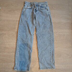 Motel Denim Jeans in 80s Light Blue Wash